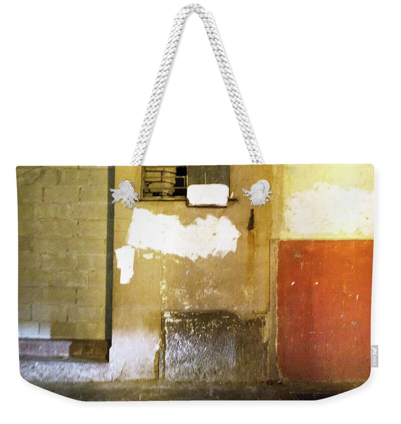 Peeling Paint Weekender Tote Bag featuring the photograph Panamanian Texture No.6 by Jessica Levant