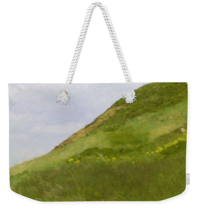 Portrait Weekender Tote Bag featuring the photograph Panorama Hills Bluffs by Donna L Munro