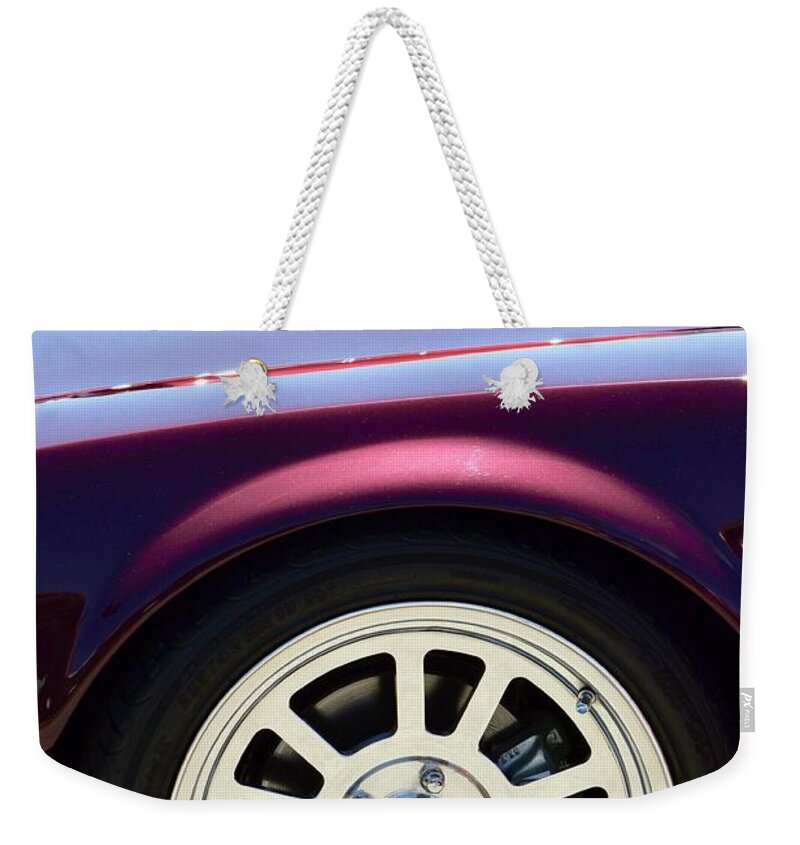  Weekender Tote Bag featuring the photograph Pantera Detail by Dean Ferreira