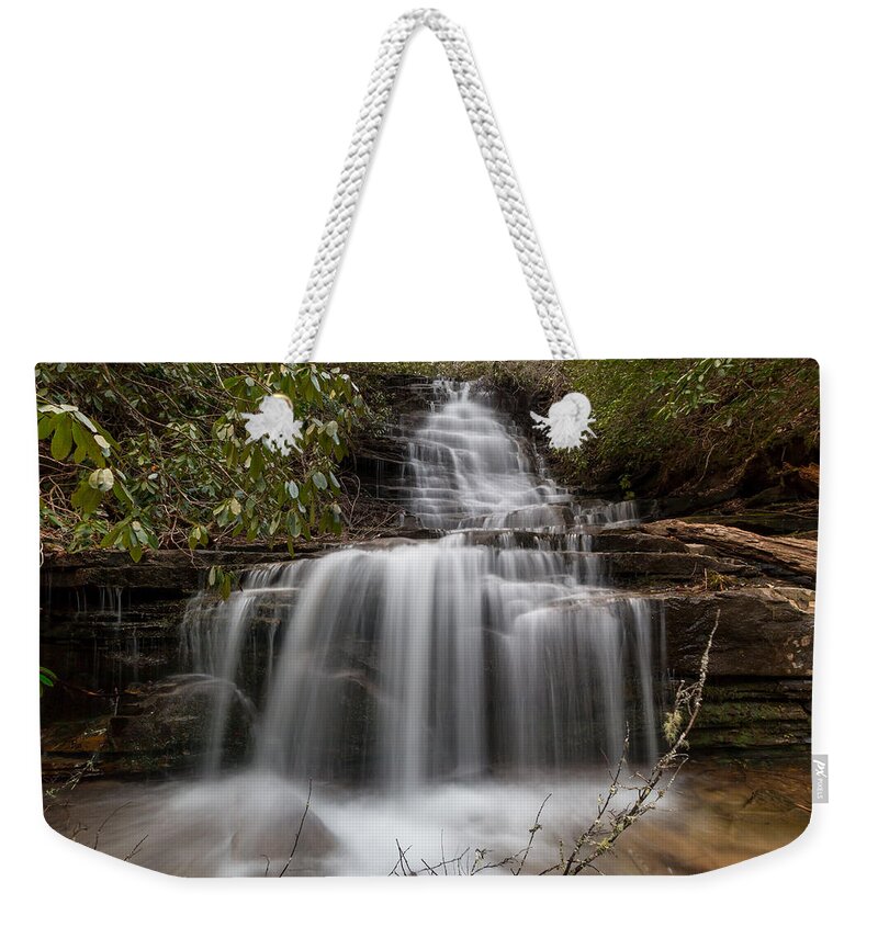 Panther Falls Weekender Tote Bag featuring the photograph Panther Falls by Chris Berrier