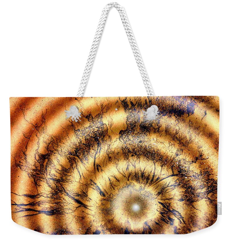 Abstract Photography Weekender Tote Bag featuring the photograph Paradigm by Richard Omura