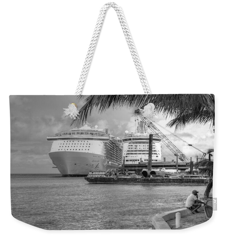 Paradise Weekender Tote Bag featuring the photograph Paradise and Progress by Bill Hamilton