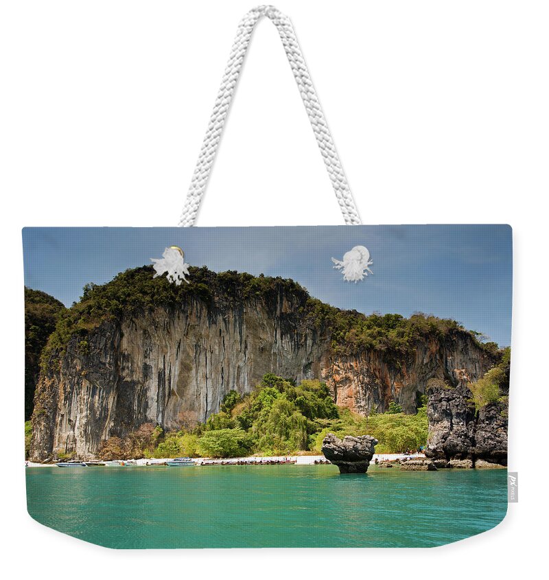 Paradise Island Weekender Tote Bag featuring the photograph Paradise Island by Aivar Mikko