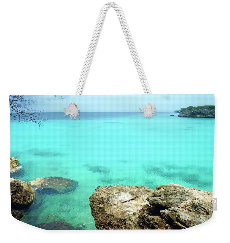 Curacao Weekender Tote Bag featuring the photograph Paradise Island, Curacao by Kurt Van Wagner