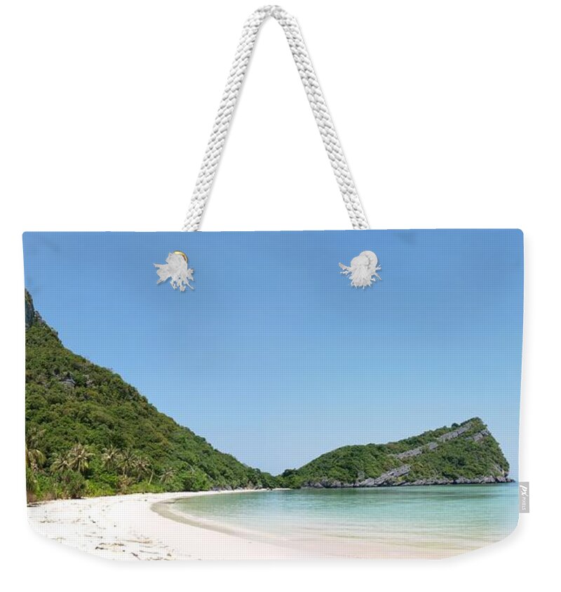 Tranquility Weekender Tote Bag featuring the photograph Paradise Island by Steven Robiner
