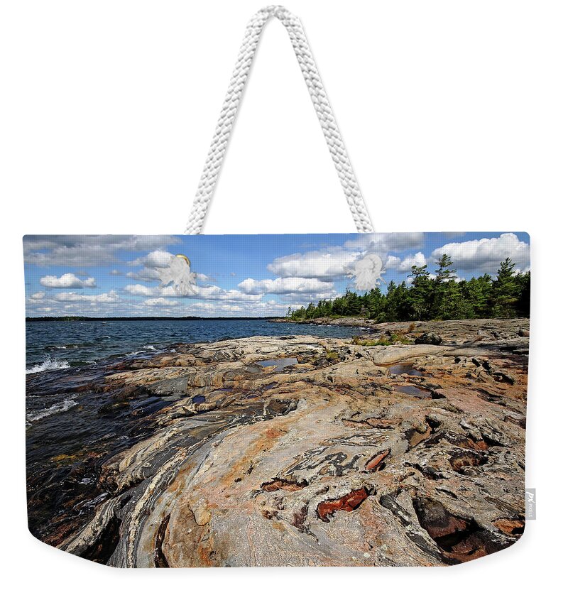 Wreck Island Weekender Tote Bag featuring the photograph Paradise On Wreck Island by Debbie Oppermann