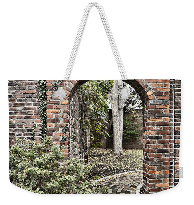 Sharon Popek Weekender Tote Bag featuring the photograph Passage by Sharon Popek