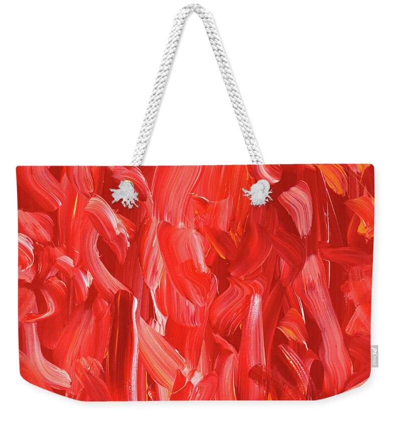 Passion Weekender Tote Bag featuring the painting Passion by Bjorn Sjogren