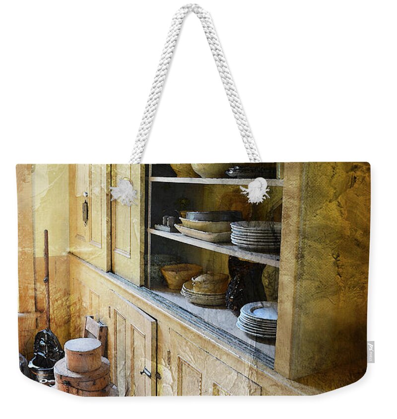 Sunlit Weekender Tote Bag featuring the photograph Past Dreams Present Reality by Char Szabo-Perricelli