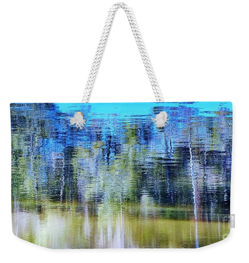 Reflections Weekender Tote Bag featuring the photograph Pastel Affects by Jan Gelders