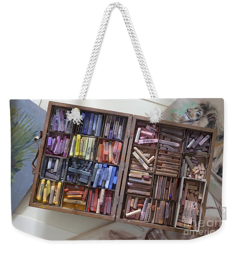 Set Of Pastels Weekender Tote Bag featuring the photograph Pastels by Greg Kopriva