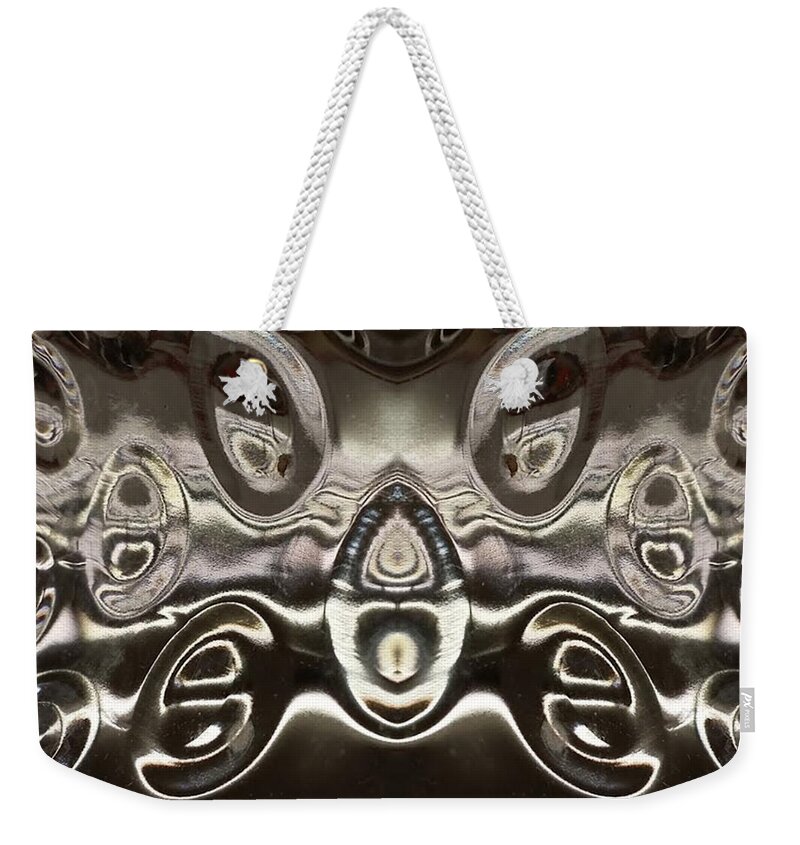 Tin Weekender Tote Bag featuring the digital art Patch #507 by Scott S Baker