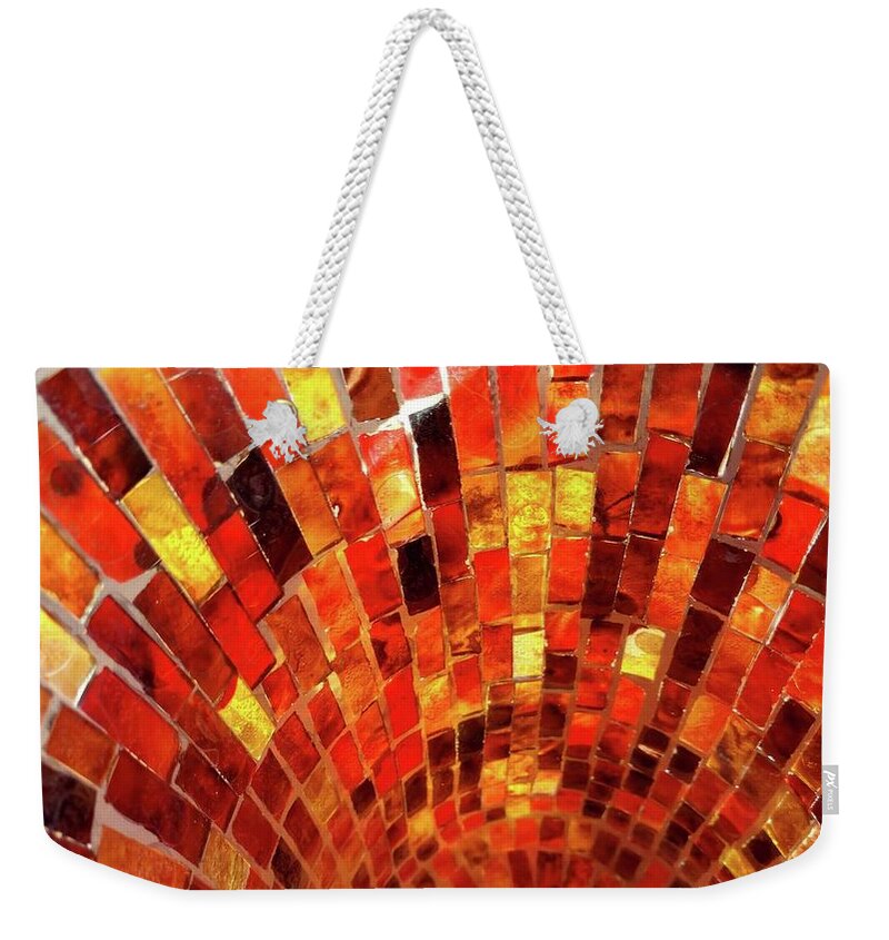 Autumn Weekender Tote Bag featuring the digital art Patch Fall #65 by Scott S Baker