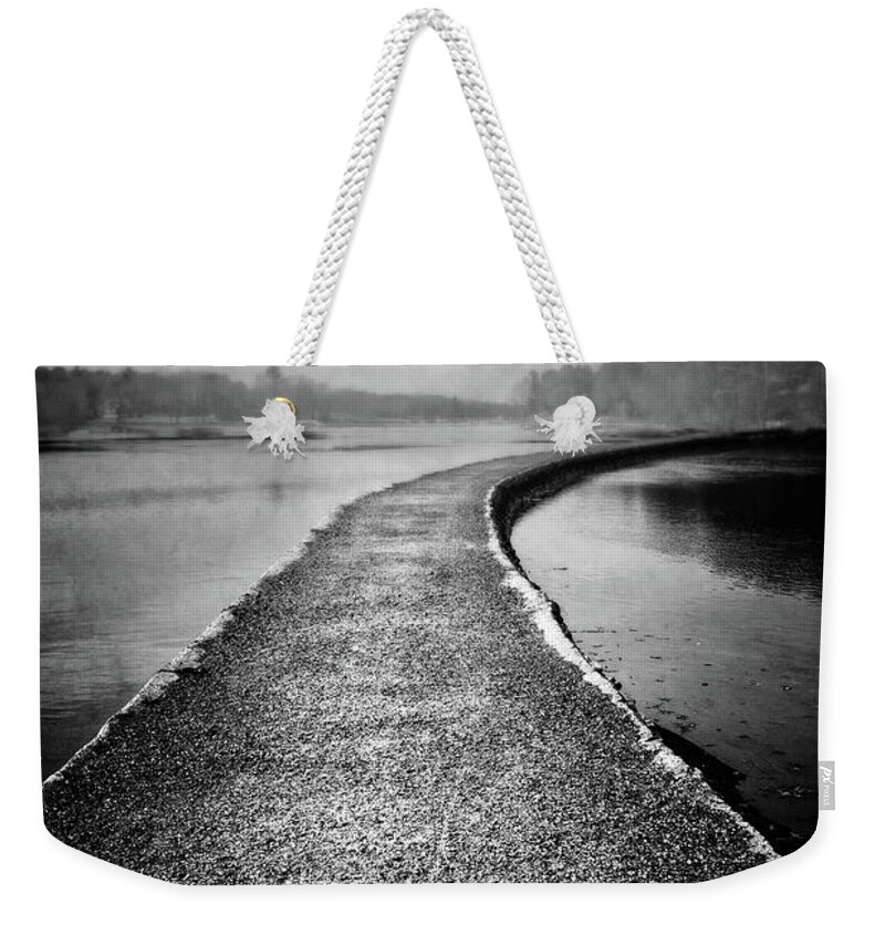 Road Weekender Tote Bag featuring the photograph Path to Beyond II by Edward Fielding