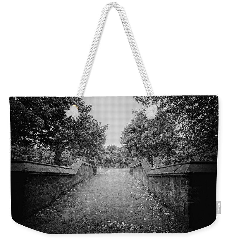 Flaybrick Weekender Tote Bag featuring the photograph Pathway by Spikey Mouse Photography