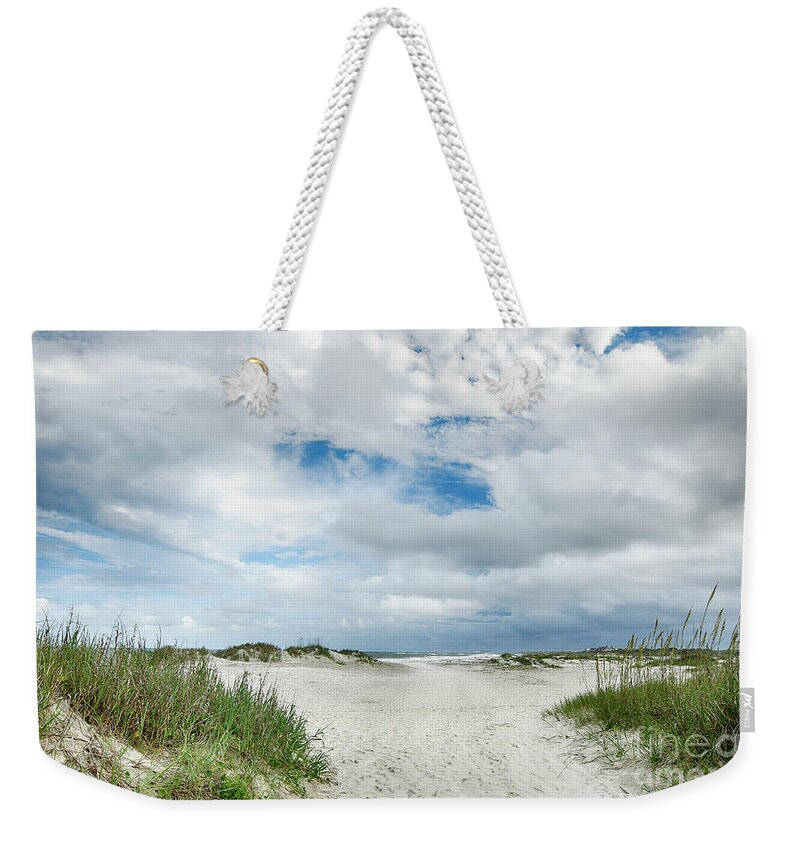 Scenic Weekender Tote Bag featuring the photograph Pawleys Island by Kathy Baccari