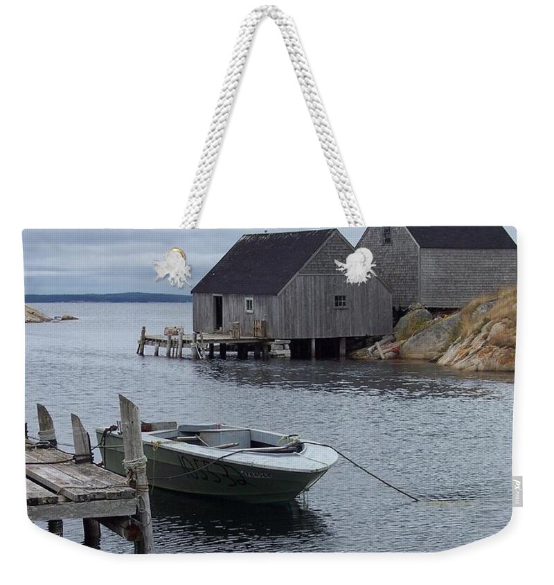 Peggys Cove Weekender Tote Bag featuring the photograph Peggys Cove Canada by Richard Bryce and Family