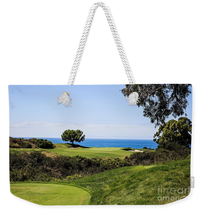 Pelican Hill Weekender Tote Bag featuring the photograph Pelican Hill #16 South Course by Scott Pellegrin