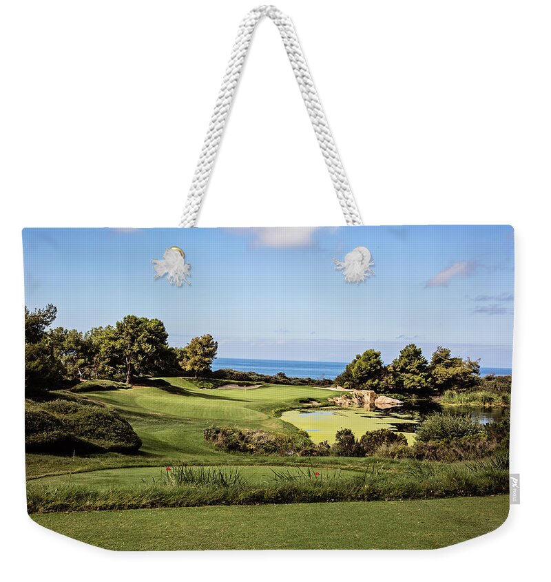 Pelican Hill Weekender Tote Bag featuring the photograph Pelican Hill No. 7 by Scott Pellegrin