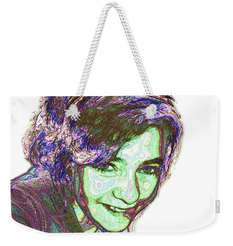  Weekender Tote Bag featuring the photograph People LOGO by Debbie Portwood