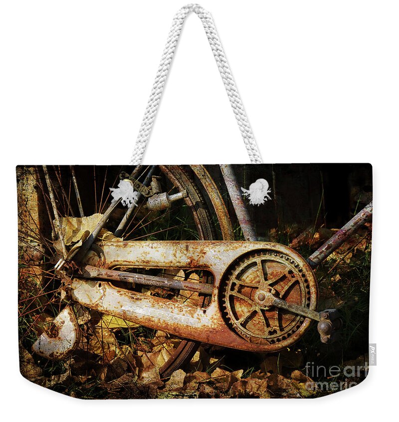 Yesterday Weekender Tote Bag featuring the photograph Petal Me by Norma Warden