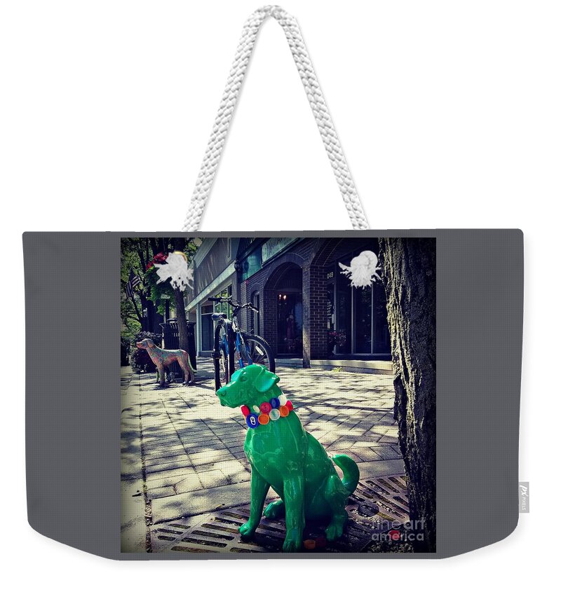 Photography Weekender Tote Bag featuring the photograph Pets on Parade by Frank J Casella