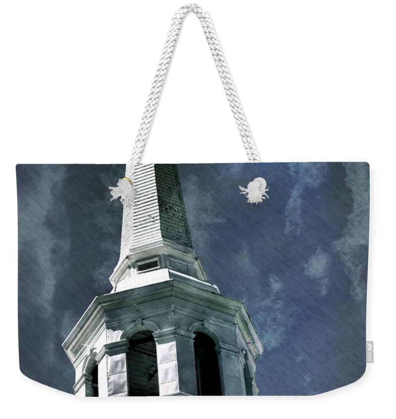 Philadelphia Weekender Tote Bag featuring the photograph Philadelphia Christ Church by Scott Wyatt
