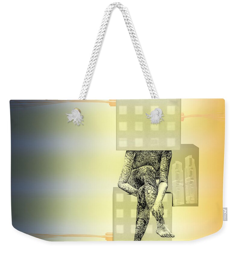 Philosophy Weekender Tote Bag featuring the photograph Philosophy by Bob Orsillo