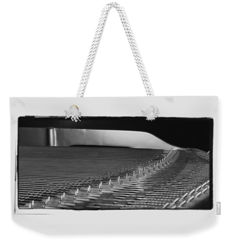 Landscape Weekender Tote Bag featuring the photograph Piano Ways by Morgan Carter