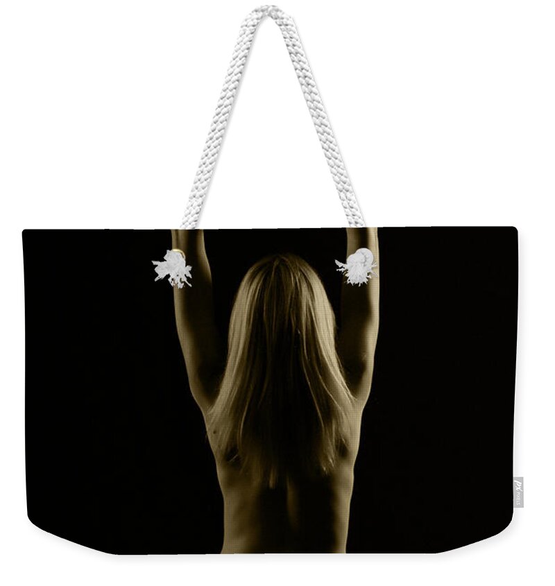 Artistic Photographs Weekender Tote Bag featuring the photograph Pick me up by Robert WK Clark