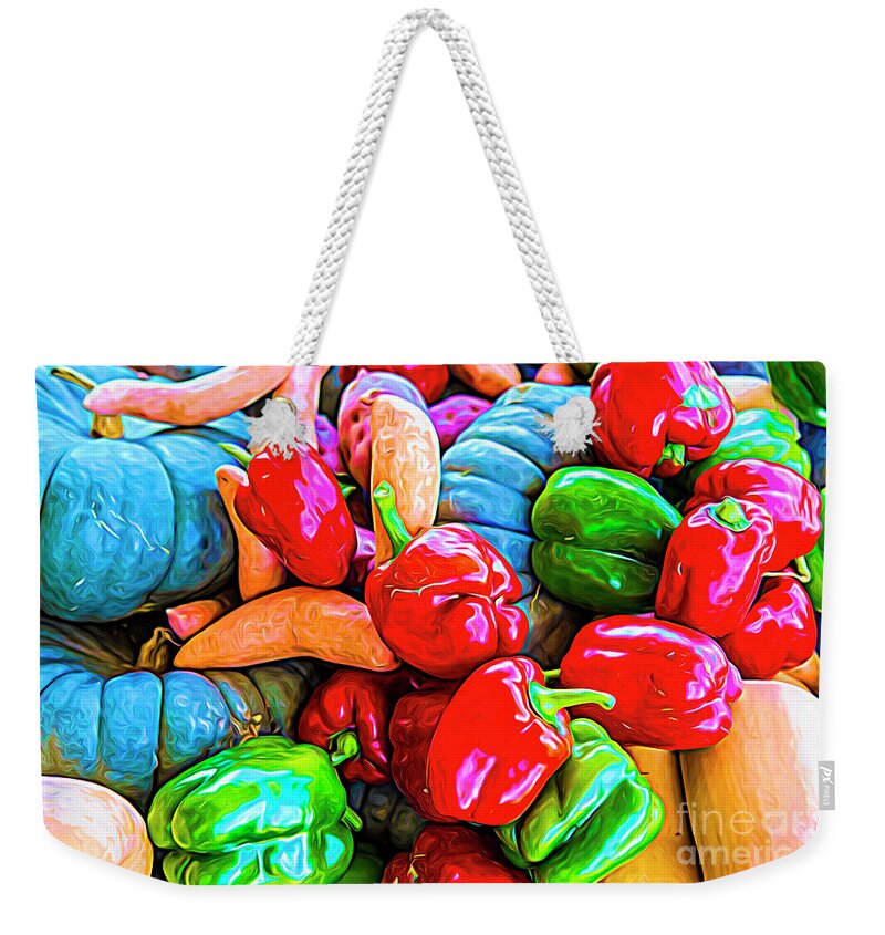 Vegetables Weekender Tote Bag featuring the photograph Pick of the crop by Sheila Smart Fine Art Photography