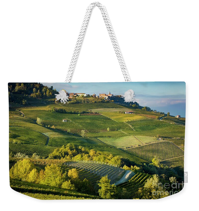 Italy Weekender Tote Bag featuring the photograph Piemonte Countryside by Brian Jannsen