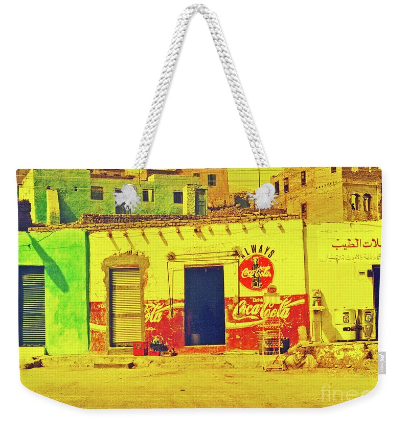 Egypt Weekender Tote Bag featuring the photograph Pit Stop by Elizabeth Hoskinson