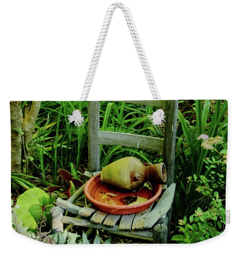 Plants Weekender Tote Bag featuring the photograph Plants and Simple Things by Allen Nice-Webb