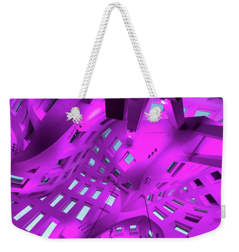 Las Vegas Weekender Tote Bag featuring the photograph Playground for the Mind by Alex Lapidus