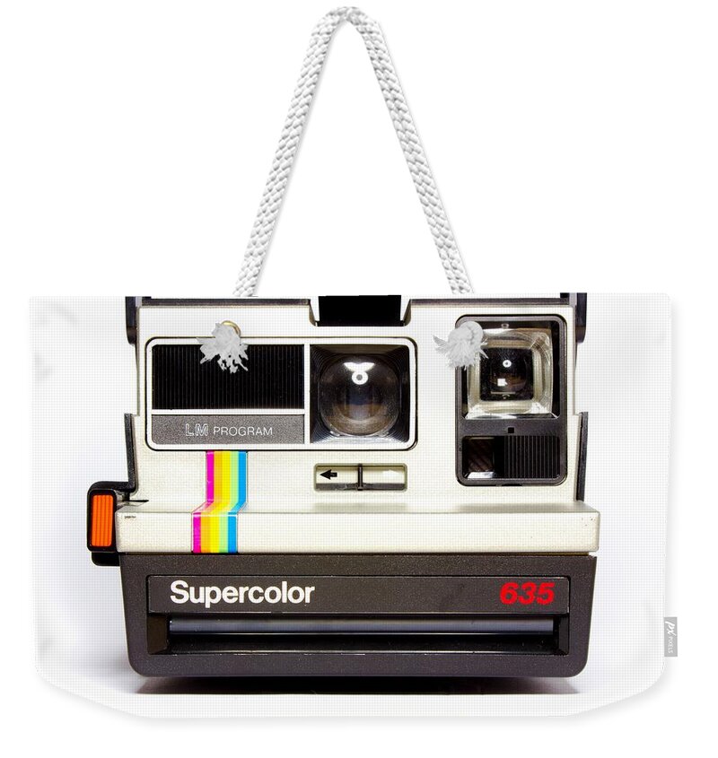 Polaroid Supercolor 635 Weekender Tote Bag by Saint Lazare - Pixels