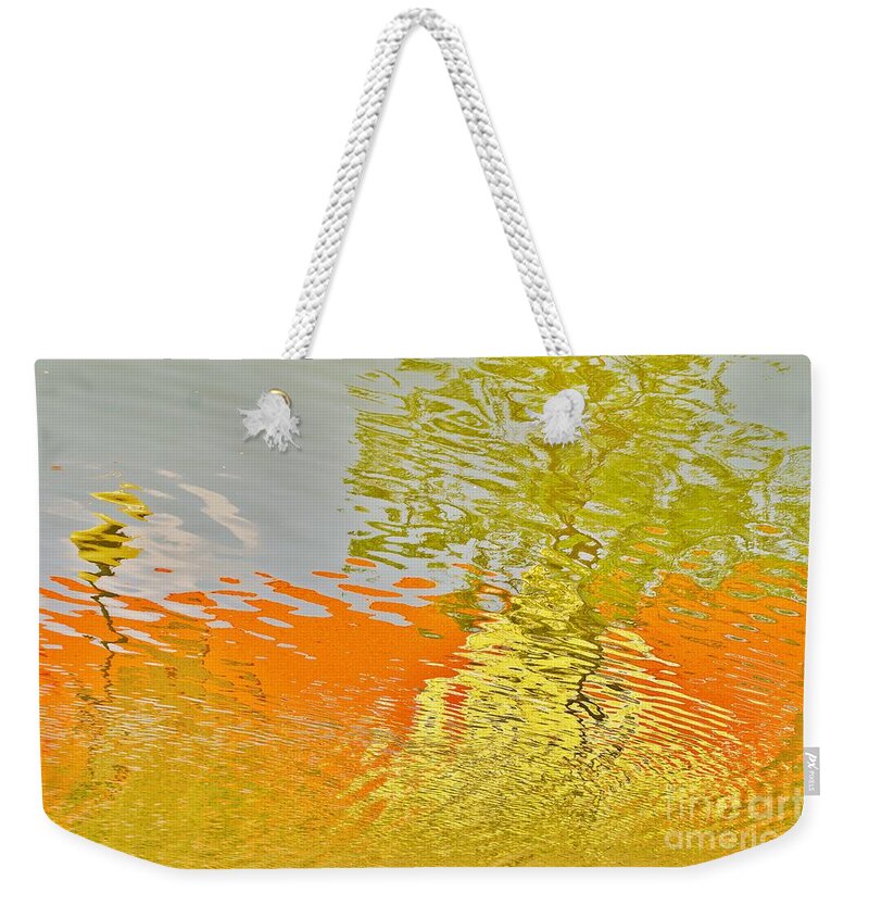 Reflections Weekender Tote Bag featuring the photograph Pond Reflection by Merle Grenz