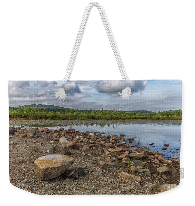 Ponkapoag Pond Weekender Tote Bag featuring the photograph Ponkapoag by Brian MacLean
