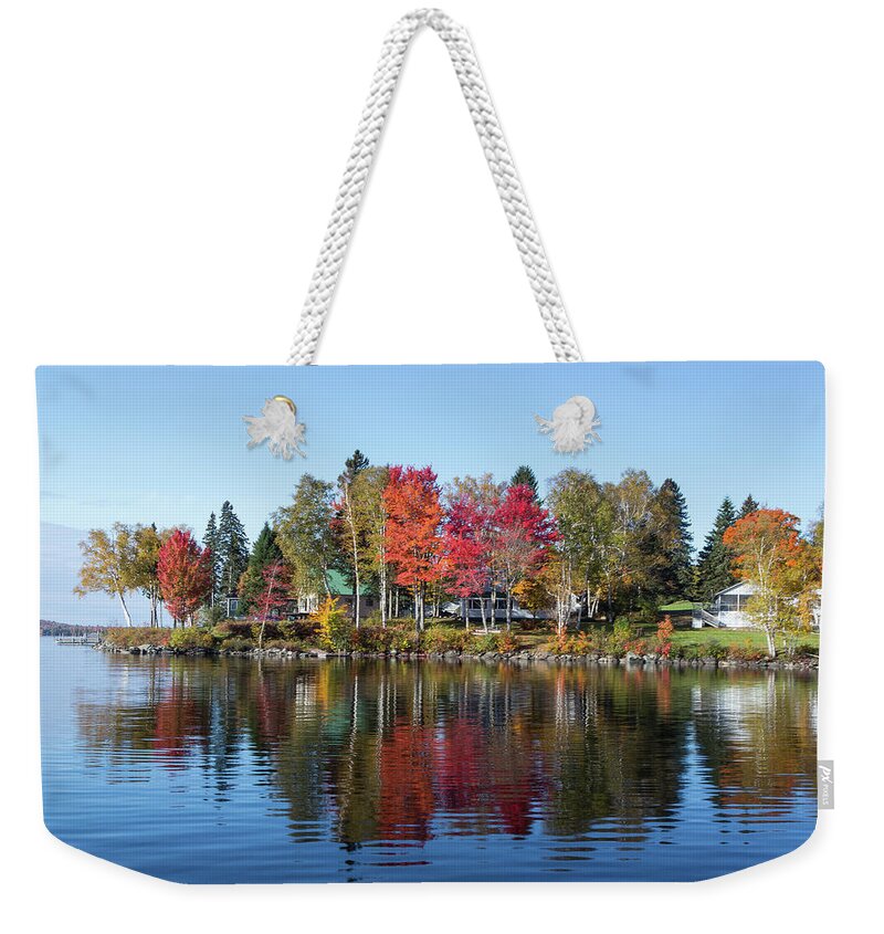 Foliage Weekender Tote Bag featuring the photograph Popping Colors by Darryl Hendricks