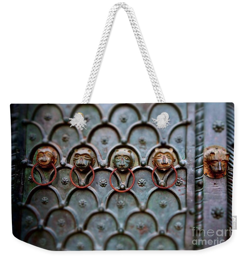  Weekender Tote Bag featuring the photograph Porta by Gabrielle Oshiro