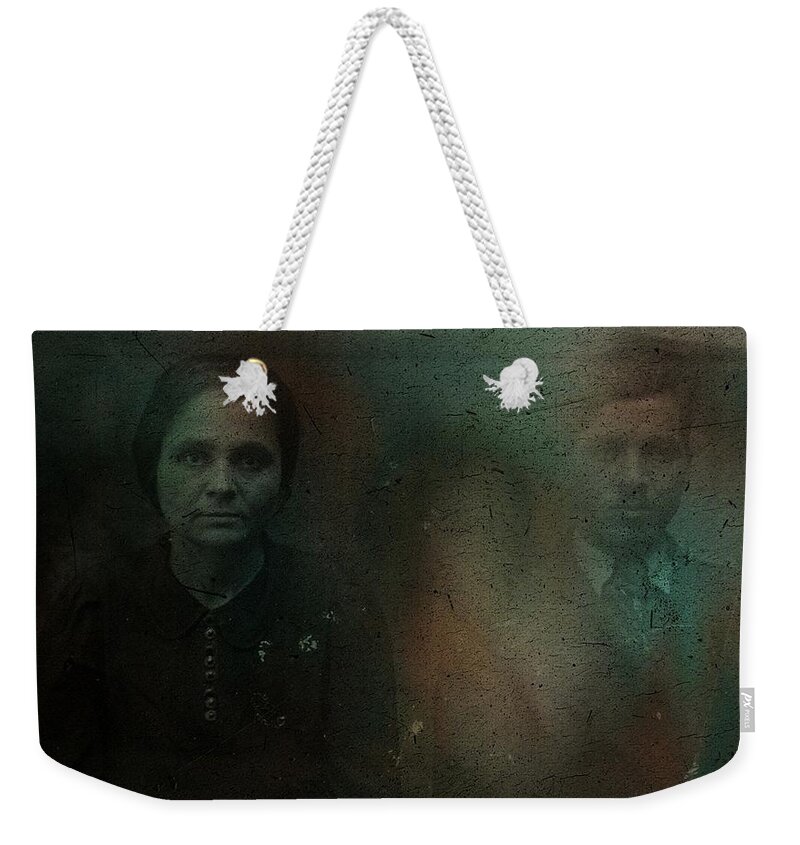 Portrait Weekender Tote Bag featuring the photograph Portrait of Couple by Jim Vance