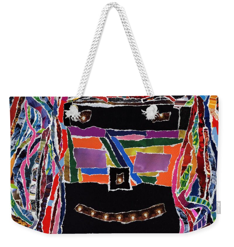 Portrait Of Who Weekender Tote Bag featuring the photograph portrait of who  U Me    or   someone U see by Kenneth James