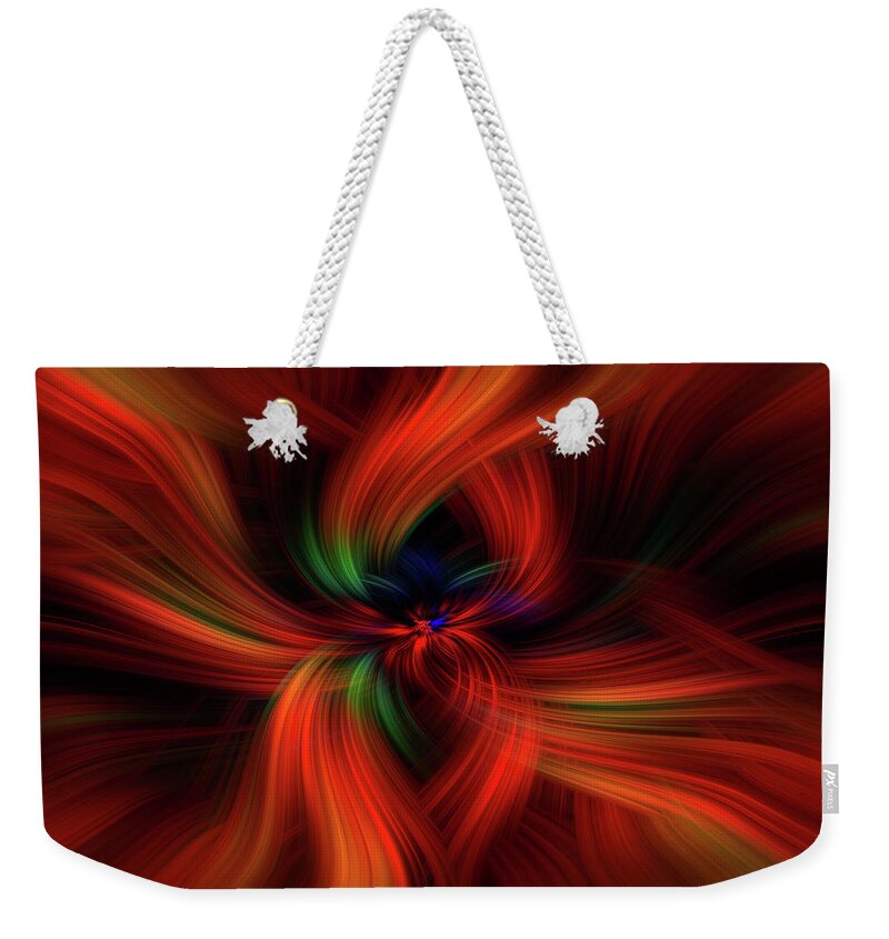 Jenny Rainbow Fine Art Photography Weekender Tote Bag featuring the photograph Positive Creativity. Mystery of Colors  by Jenny Rainbow