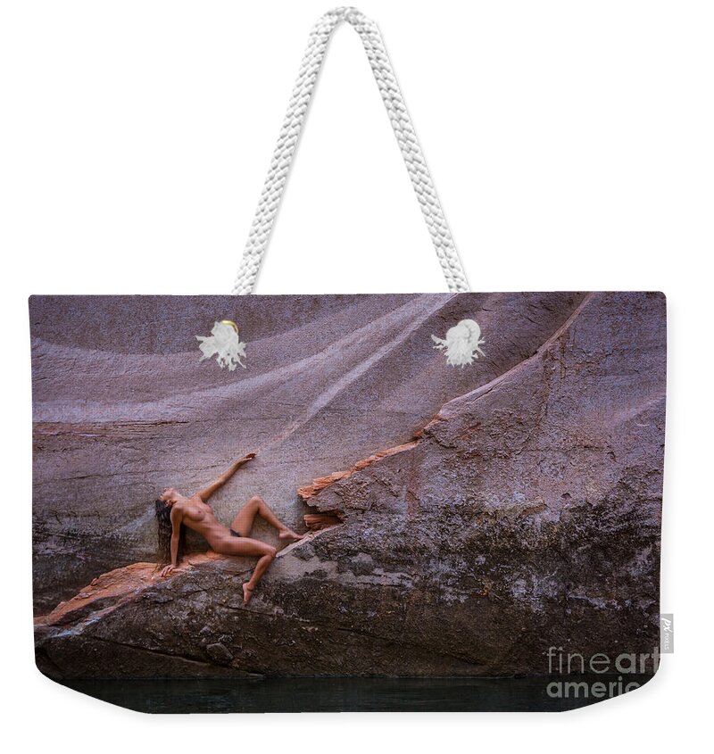 America Weekender Tote Bag featuring the photograph Power by Inge Johnsson