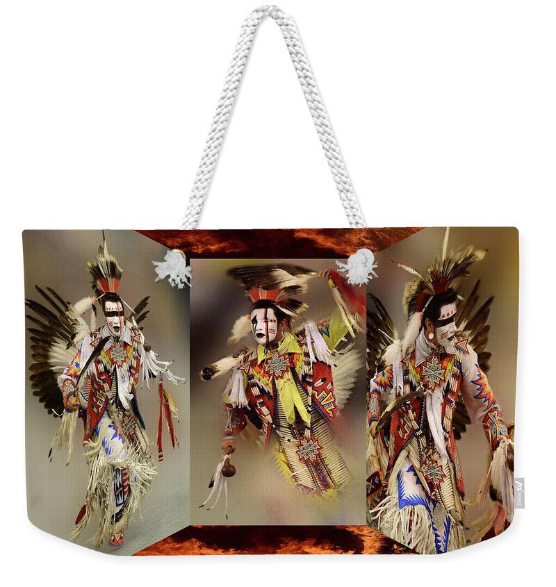 Power Weekender Tote Bag featuring the photograph Power Of Dance 1 by Bob Christopher