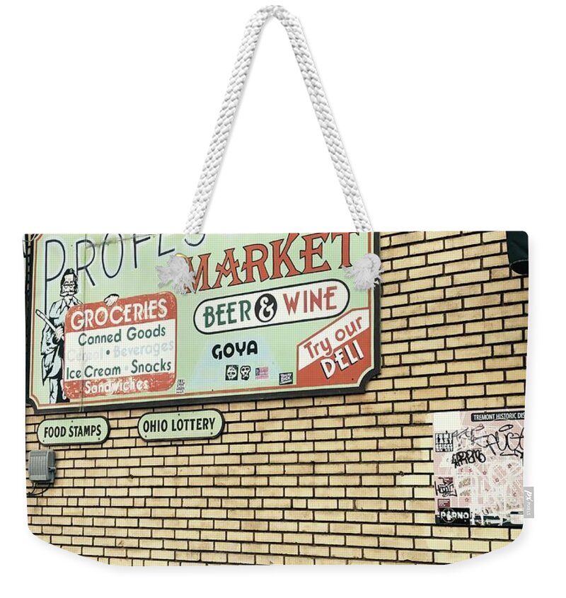 Professor Market Weekender Tote Bag featuring the photograph Professor Market by Michael Krek