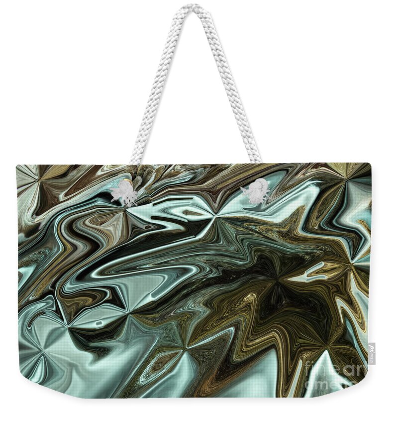 Abstract Weekender Tote Bag featuring the photograph Progressive by Mike Eingle