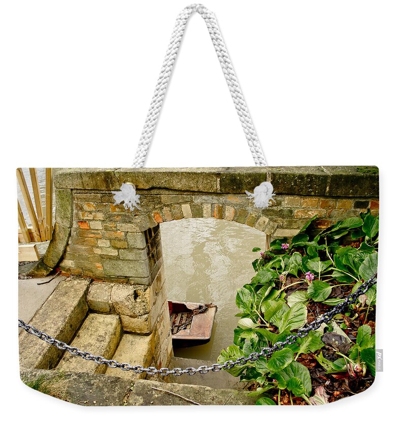 Punt Weekender Tote Bag featuring the photograph Punt is for boating. by Elena Perelman
