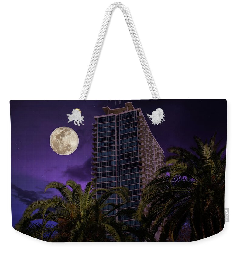 Orlando Weekender Tote Bag featuring the photograph Purple Haze by SC Shank