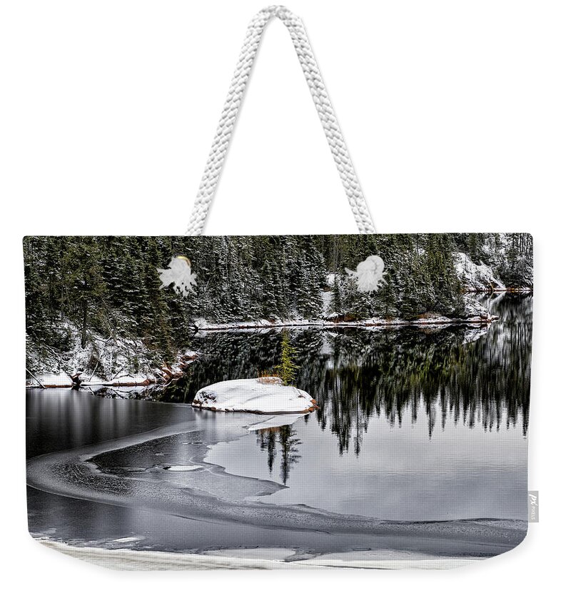 Canada Weekender Tote Bag featuring the photograph Quiet by Doug Gibbons